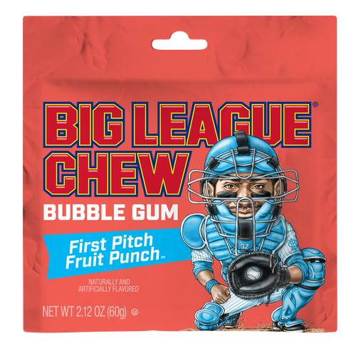 Big League Chew Shredded Bubble Gum Classic Baseball Candy in Multiple Flavors