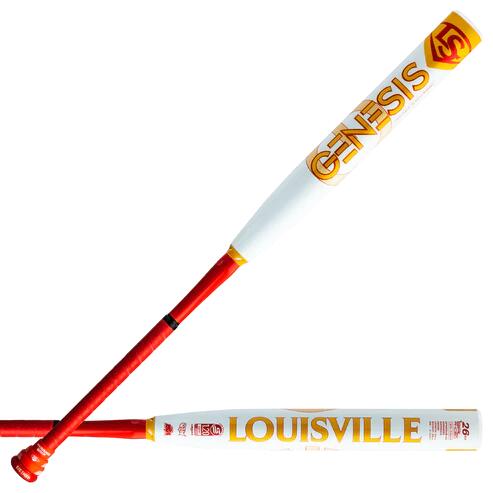 2023 Louisville Slugger Genesis Iron Man 2.0 Red/White/Gold Balanced Bat