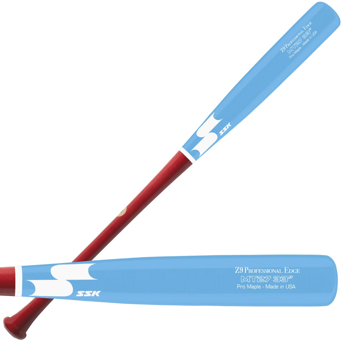 SSK Z9 Professional Edge MT27 Pro Maple Wood Baseball Bat