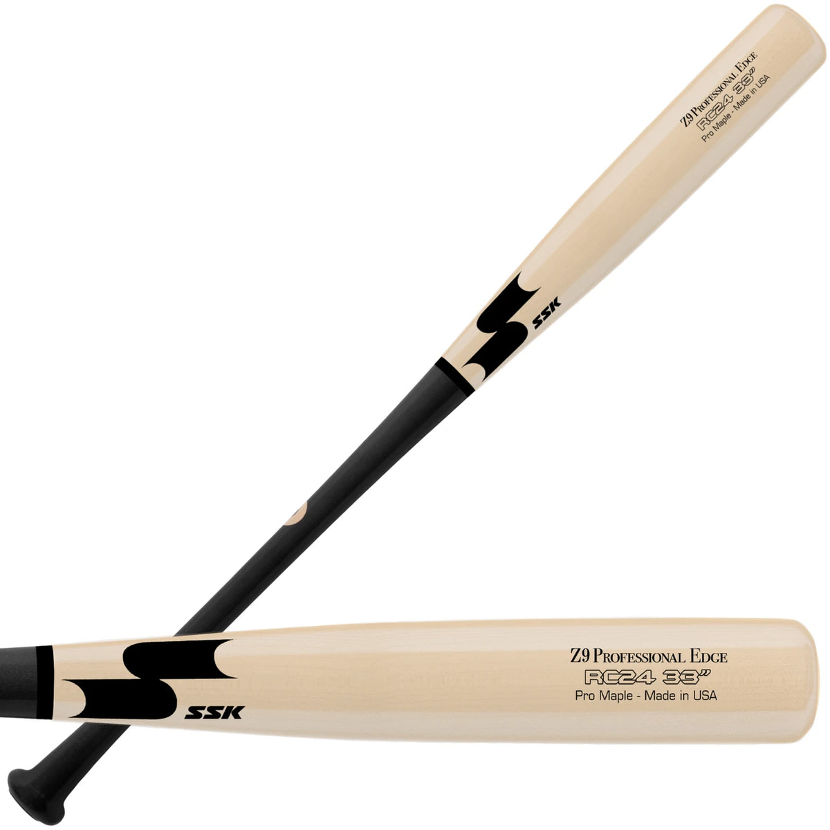 SSK Z9 Professional Edge RC24 Pro Maple Wood Baseball Bat