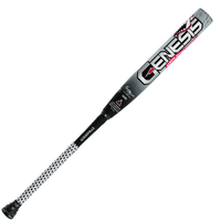 2026 Loiusville Slugger Genesis 2Pc Maxload USSSA Matt Brady Black & Silver Bat
