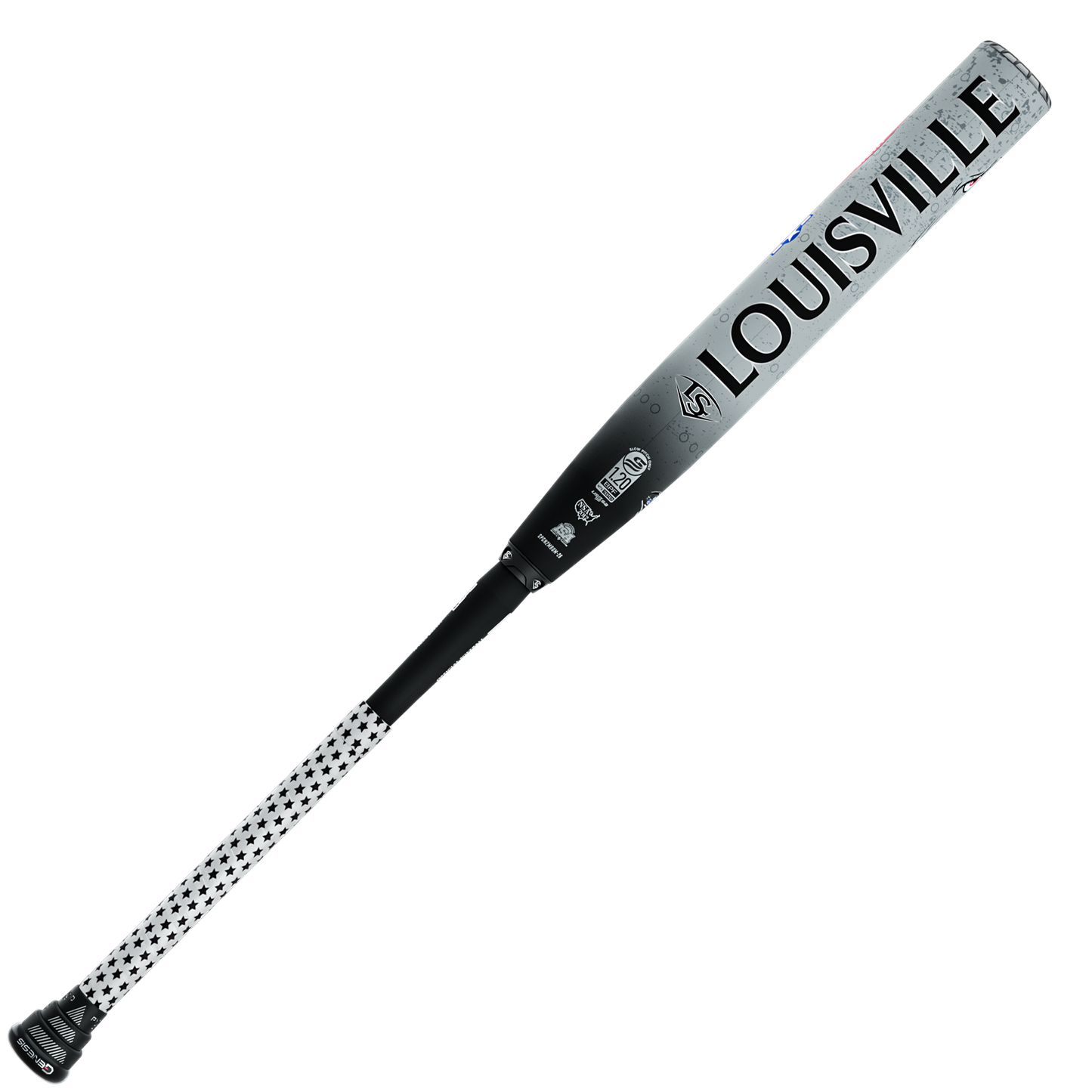 2026 Loiusville Slugger Genesis 2Pc Maxload USSSA Matt Brady Black & Silver Bat