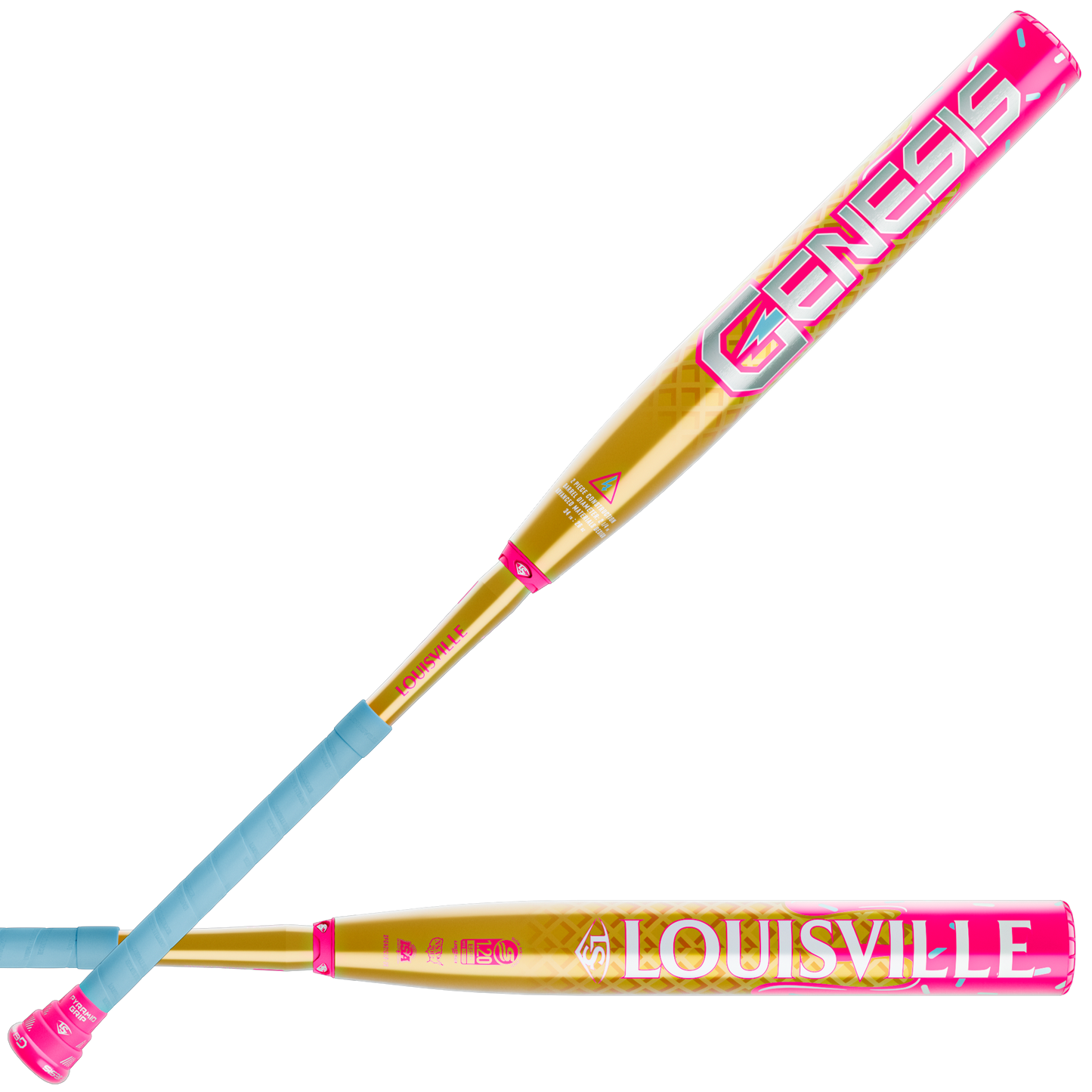 2026 Louisville Slugger Genesis 2PC Balanced USSSA "Ice Cream" Bat