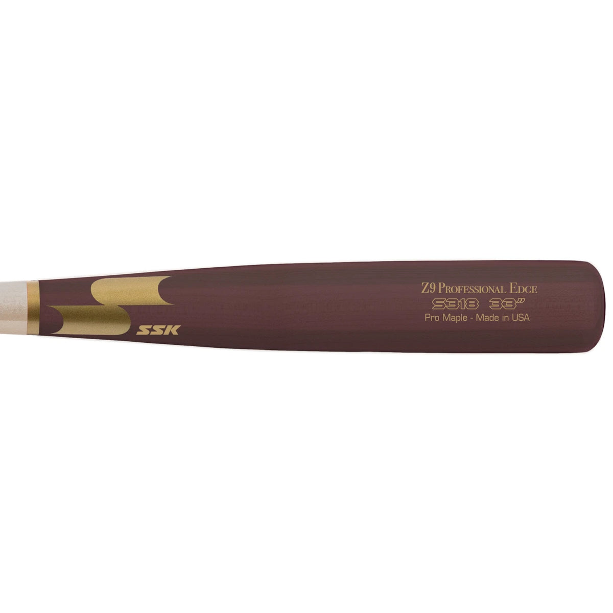 SSK Z9 Professional Edge S318 Pro Maple Wood Baseball Bat