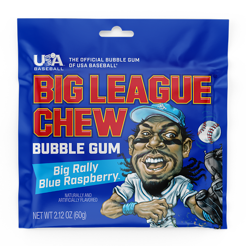 Big League Chew Shredded Bubble Gum Classic Baseball Candy in Multiple Flavors