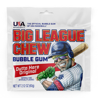 Big League Chew Shredded Bubble Gum Classic Baseball Candy in Multiple Flavors