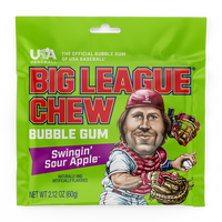 Big League Chew Shredded Bubble Gum Classic Baseball Candy in Multiple Flavors
