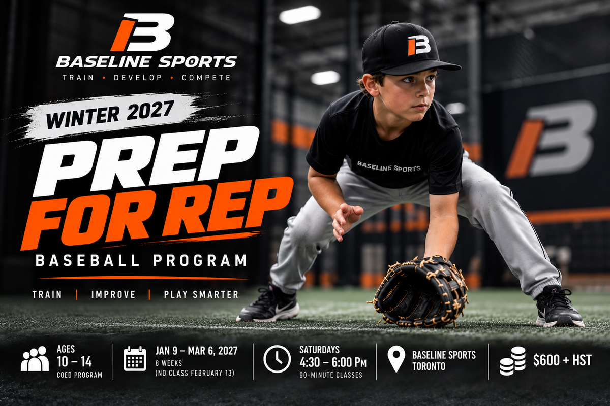 Baseline Sports WINTER 2027 PREP FOR REP BASEBALL PROGRAM