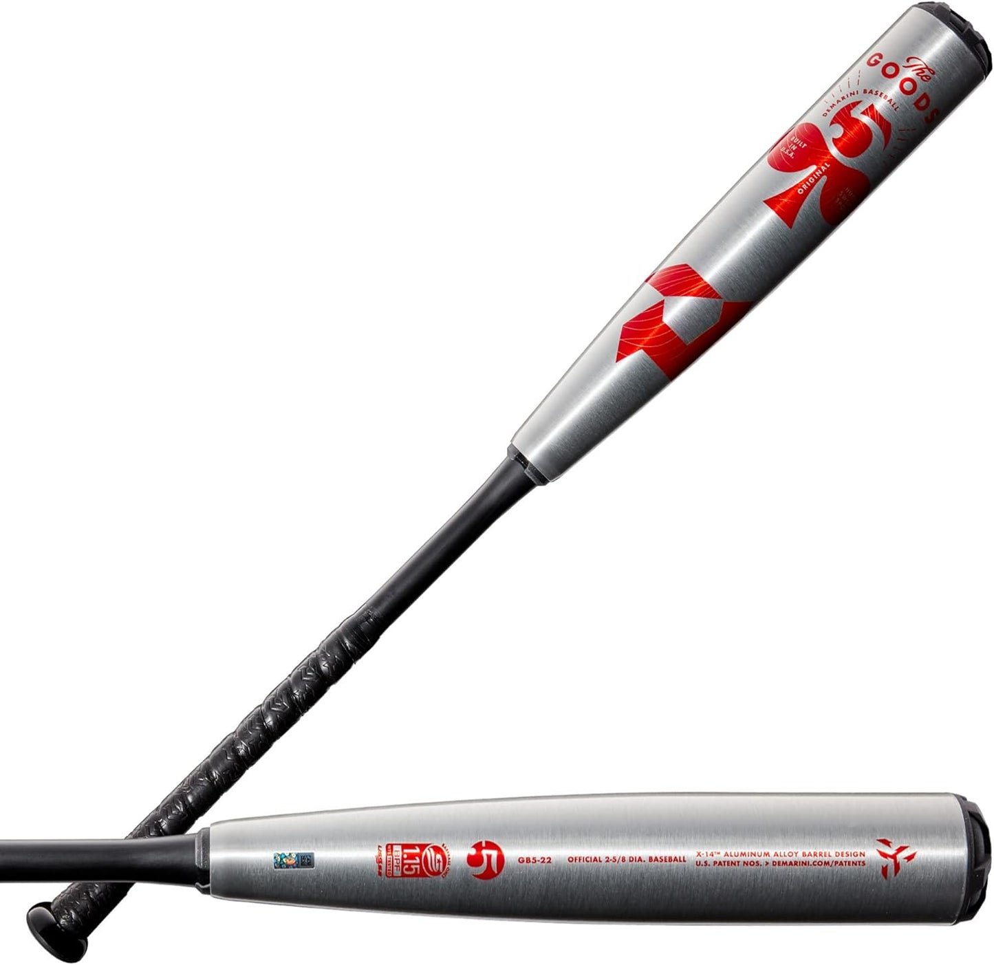 Demarini 2022 The Goods (-5) 2 5/8" USSSA Baseball Bat