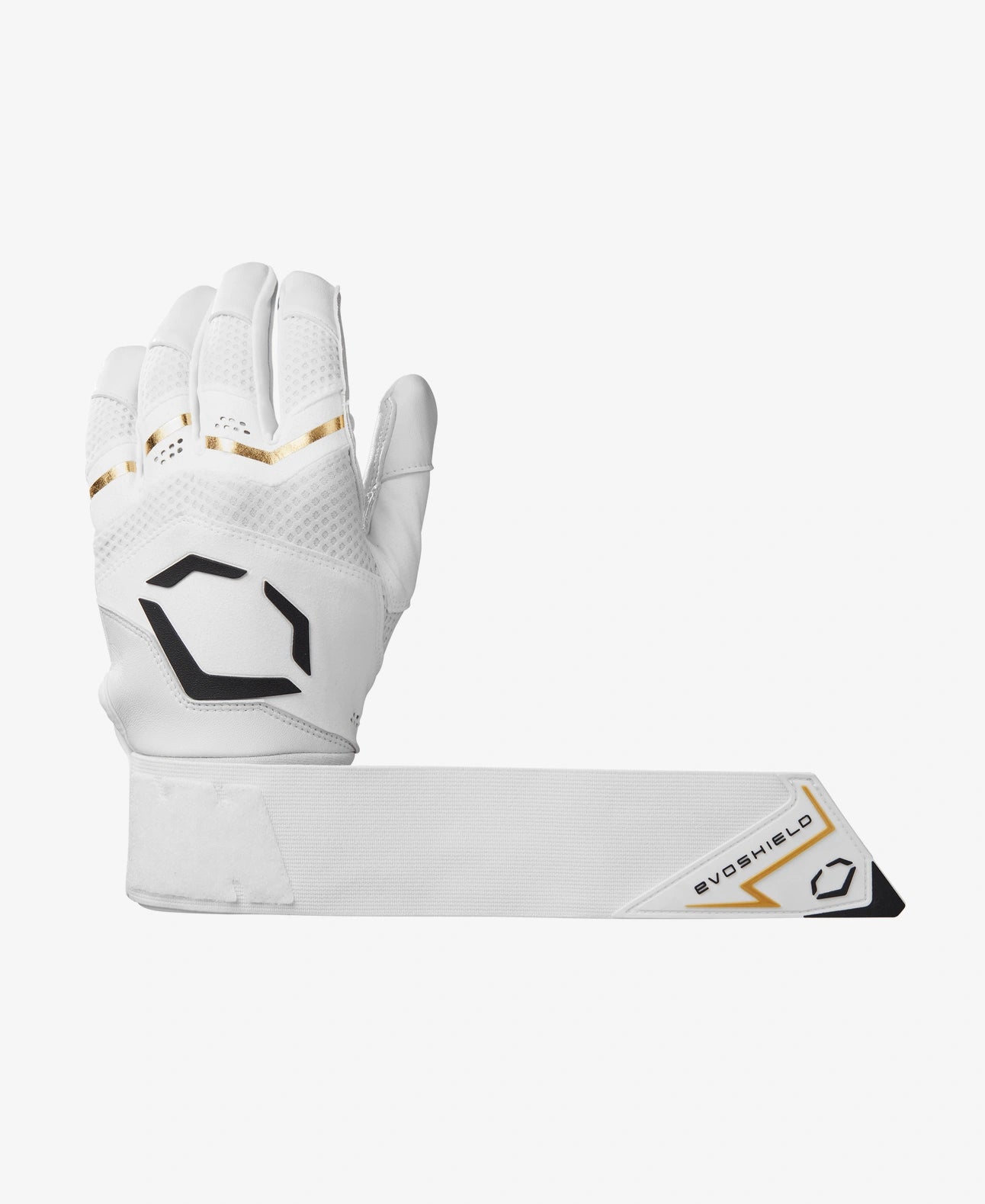 EVOSHIELD CARBYNE BATTING GLOVES W/ STRAP