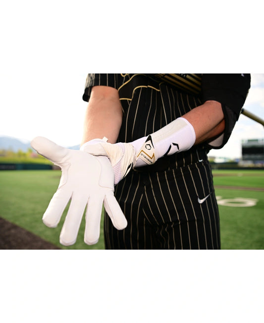 EVOSHIELD CARBYNE BATTING GLOVES W/ STRAP