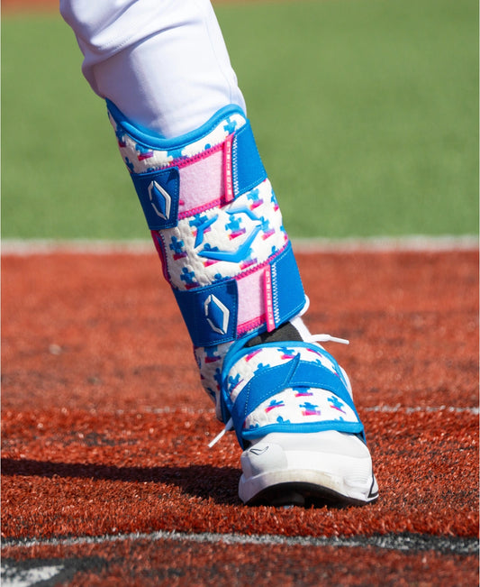 Evoshield X-SRZ Autism Speaks Batter's Leg Guard Adult