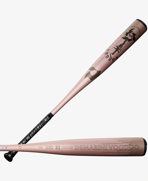 Rose Gold 2025 DeMarini Voodoo One (-3) BBCOR Baseball Bat