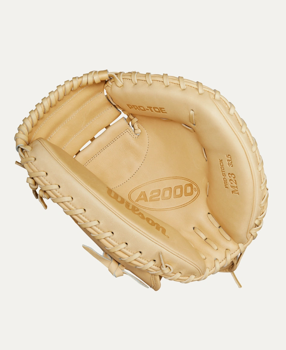 2026  Wilson A2000 M23 33.5” Baseball Catcher’s Mitt  Blonde