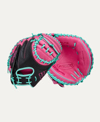 2026 Wilson A1000 CM33 w/Super SnakeSkin Catcher's Mitt