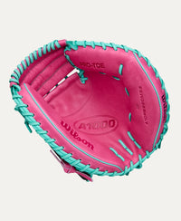 2026 Wilson A1000 CM33 w/Super SnakeSkin Catcher's Mitt