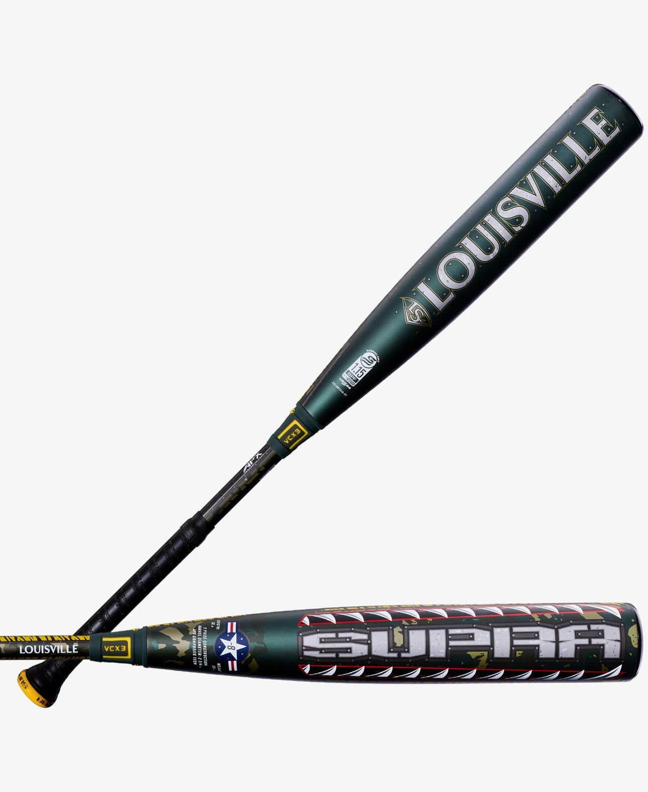 2027 Supra™ Tigershark (-8) 2 ¾” USSSA Baseball Bat