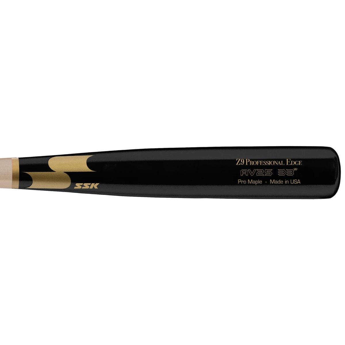 SSK Z9 Professional Edge AV25 Pro Maple Wood Baseball Bat