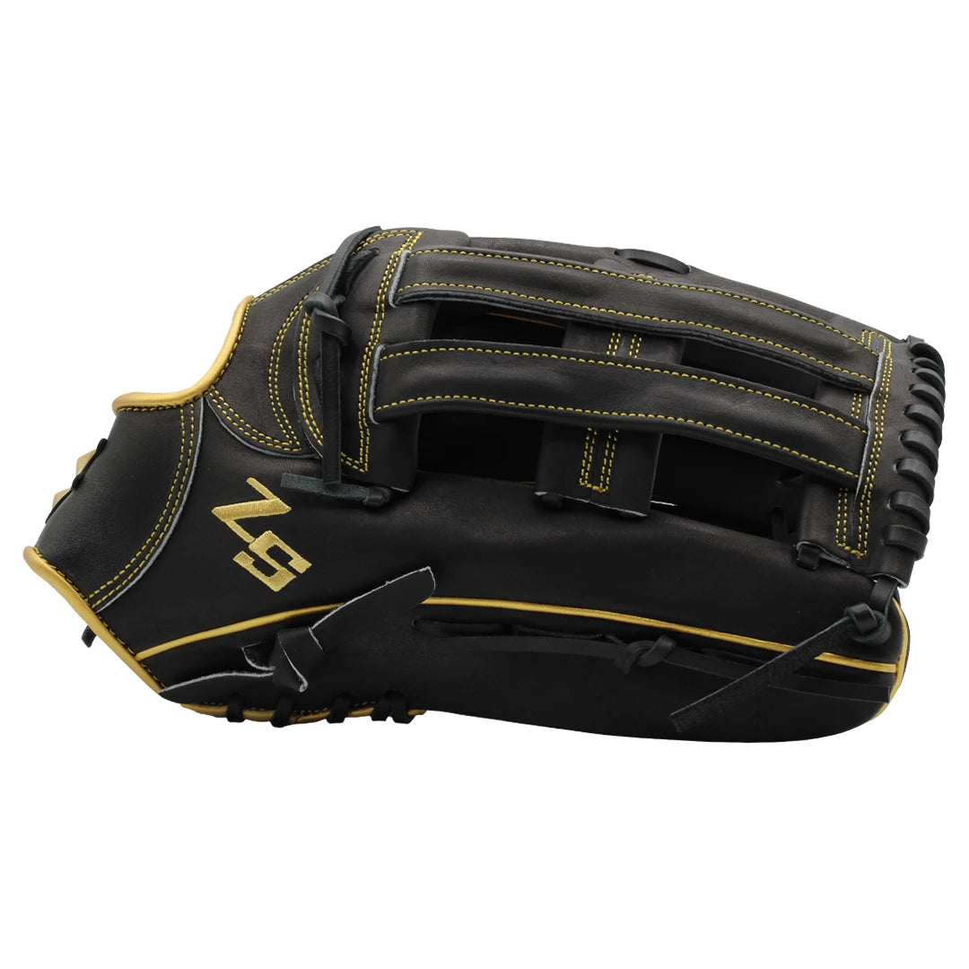 SSK ZSLOW 14" Slowpitch Softball Glove ZS-1400BLKGLD3
