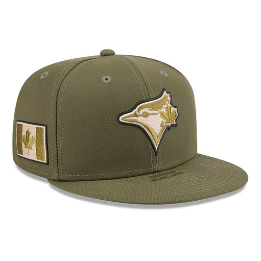 Toronto Blue Jays New Era 2026 Armed Forces Day 59FIFTY Fitted Hat - Olive