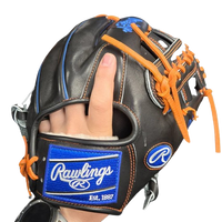 Baseball glove break in service