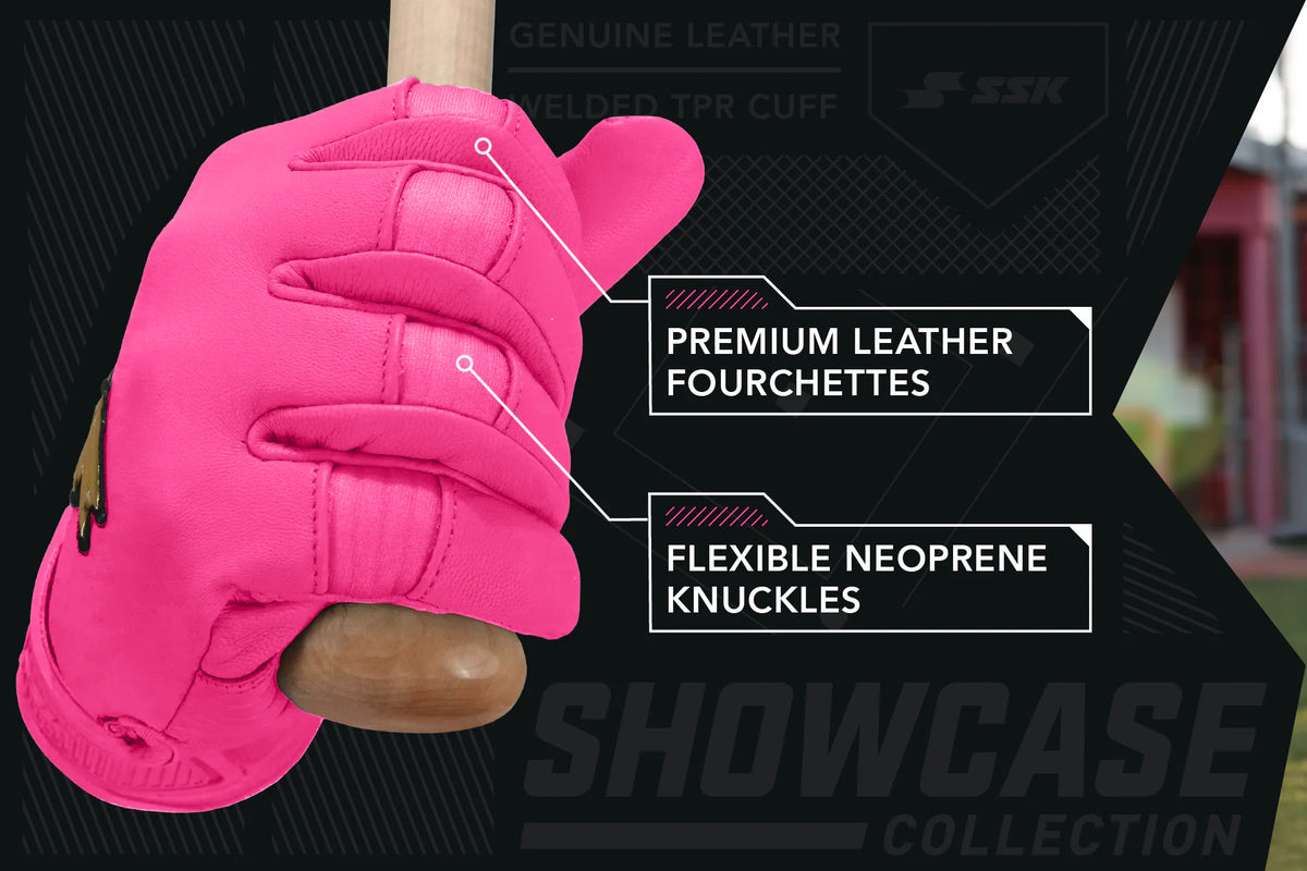 SSK Showcase Adult Baseball Batting Gloves
