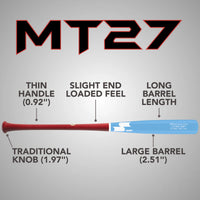 SSK Z9 Professional Edge MT27 Pro Maple Wood Baseball Bat