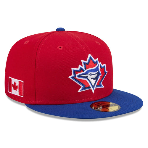 Toronto Blue Jays New Era 2026 Canada Day 59FIFTY Fitted Hat - Red/Royal