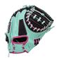 2026 Spring Wilson A2000 M23SS Seafoam/Bl 33.5" Catcher's Mitt