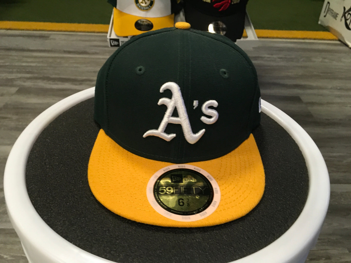 Youth Braves Fitted Hat